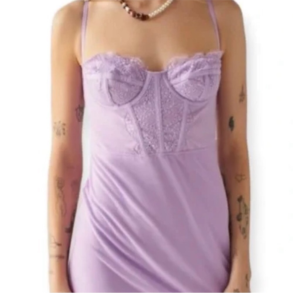 Urban Outfitters modern love bustier corset dress - Picture 2 of 4